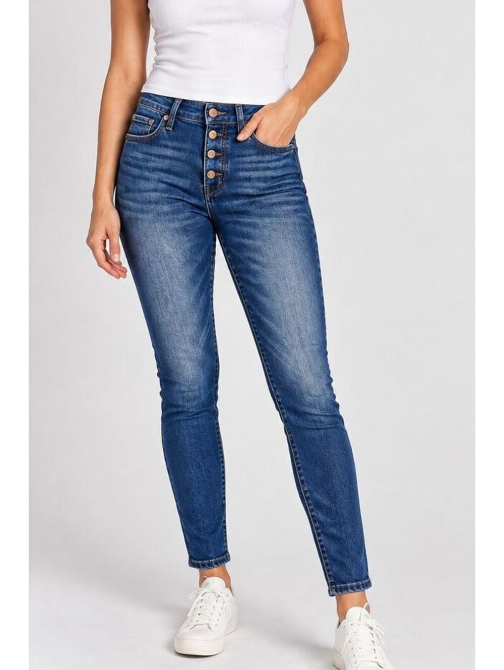 J.Crew 9" Toothpick Skinny Jeans Women's 27 Dark Wash Stretch Ankle
